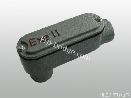 防爆(bào)後彎通穿線(xiàn)盒